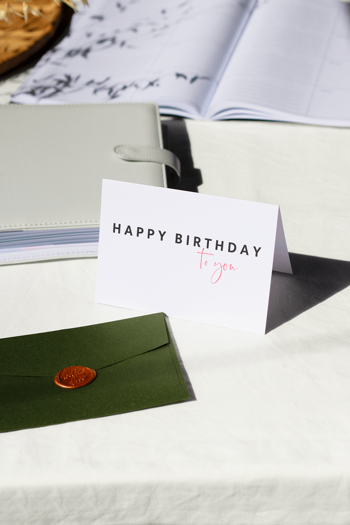 greeting card, card, gift, gift ideas, wax seal, customisable card, happy birthday card, birthday card, birthday present