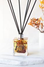 Load image into Gallery viewer, Tropical fruit fusion reed diffuser. Fruity scented home fragrance. Infused Luxury Reed Diffuser

