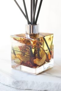 Tropical fruit fusion reed diffuser. Fruity scented home fragrance. Infused Luxury Reed Diffuser