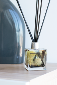 Black Sea Salt Reed Diffuser. Infused Luxury Reed Diffuser. Fresh scented home fragrance
