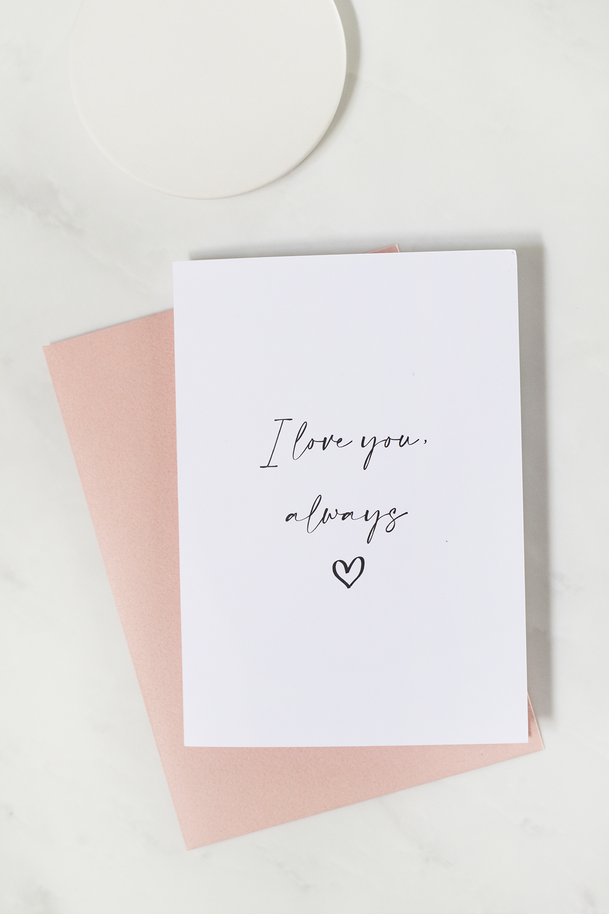 I Love You, Always - Greeting Card